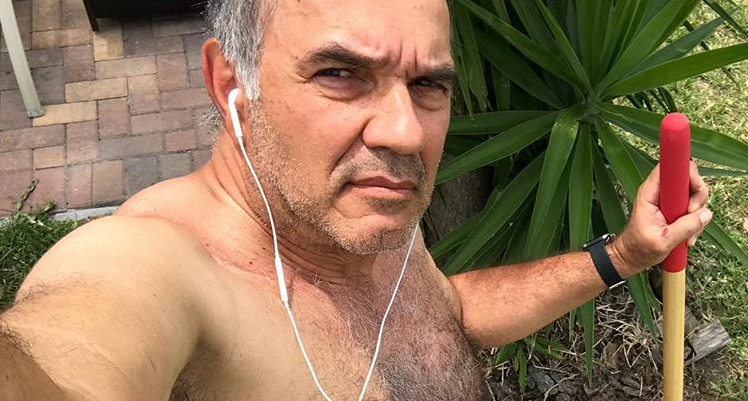 Humberto Martins faz trabalho de pintor nos Estados Unidos: “Se fosse no Brasil, eu pagaria”
