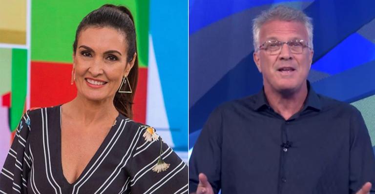 Fátima Bernardes relembra Copa de 94 ao lado de Pedro Bial
