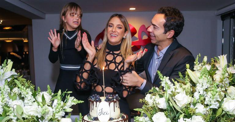 Ticiane Pinheiro comemora aniversário com festão em São Paulo