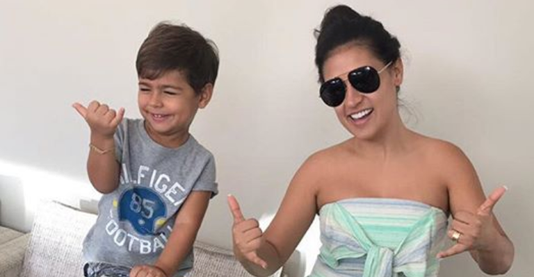 Simone revela rede social do filho e deixa seguidores encantados
