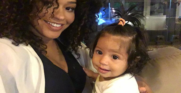 Yolanda, filha de Juliana Alves, comemora mesversário em clima de Copa