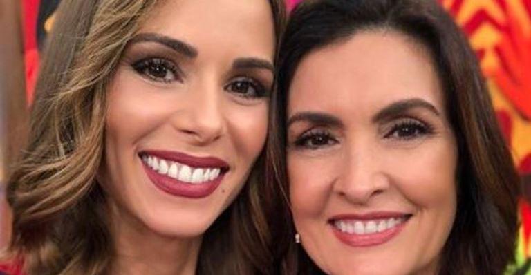Após cair no choro no palco do ‘Encontro’, Ana Furtado ganha homenagem de Fátima Bernardes