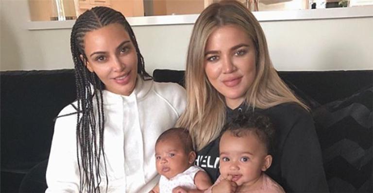 Khloé Kardashian ganha declaração da irmã, Kim, no dia do seu aniversário