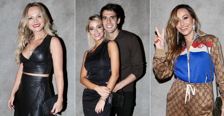 Faustão reúne time de famosos no aniversário da esposa, Luciana Cardoso