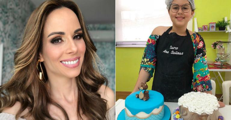 Ana Furtado mostra talento incrível da filha para a confeitaria