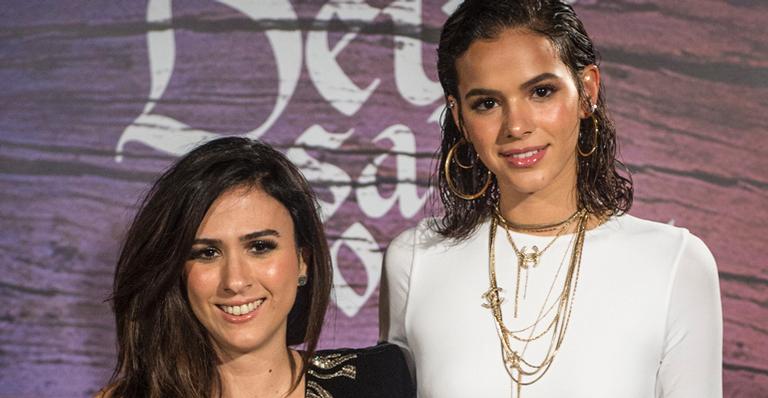 Tatá Werneck diverte Bruna Marquezine com pedido esquisito