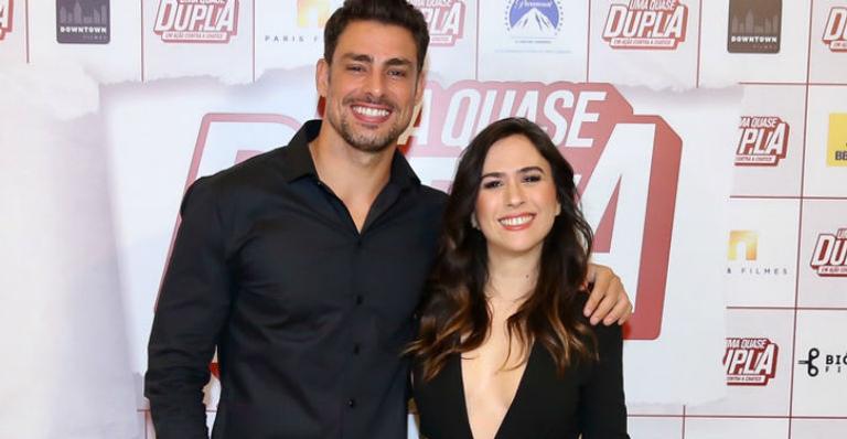 Tata Werneck e Cauã Reymond participam do lançamento da comédia policial ‘Uma Quase Dupla’