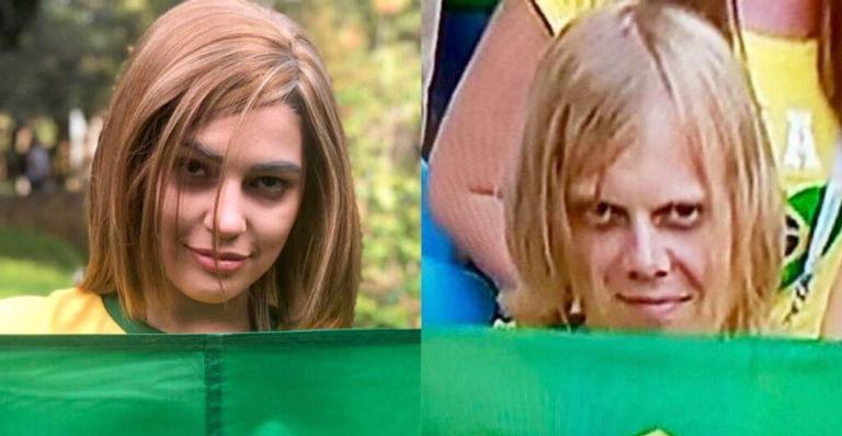 Vivian Amorim imita torcedor russo que virou meme na Copa