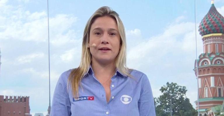 Na Rússia, Fernanda Gentil reclama de saudade dos filhos