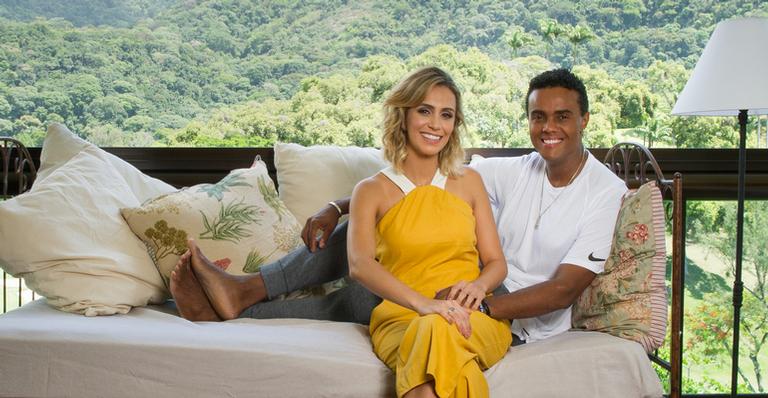 Jorge de Sá e esposa, Daniella, contam sobre rotina a dois