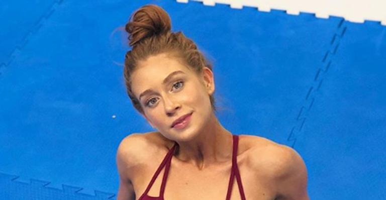 Marina Ruy Barbosa estuda para a próxima novela da TV Globo
