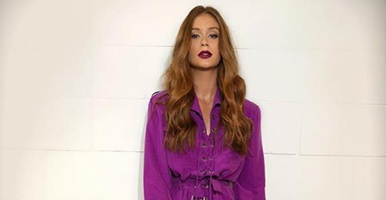 Marina Ruy Barbosa exibe barriga chapada em dia de treino