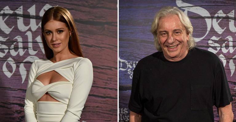 Marina Ruy Barbosa quer criar um Instagram para Marco Nanini