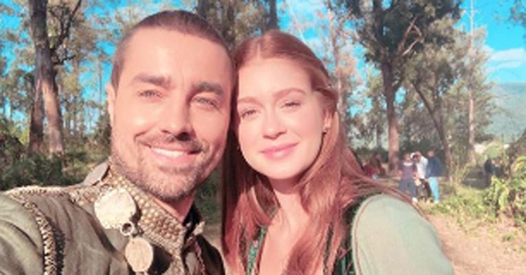 Marina Ruy Barbosa elogia atuação de Ricardo Pereira: ‘ Te admiro’