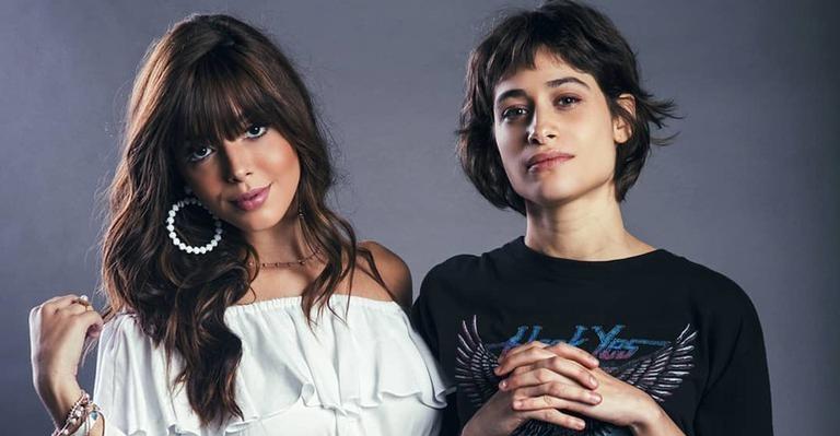 Rivais em novela, Giovanna Lancellotti se declara para Luisa Arraes e ganha resposta fofa