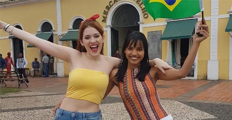 Parceiras! Gleici enaltece Ana Clara em estreia no ‘Vídeo Show’