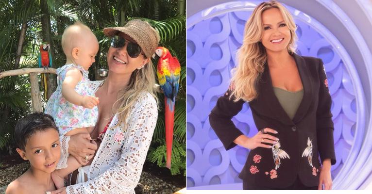 Eliana curte férias com os filhos e o noivo e fãs se derretem pela família da apresentadora