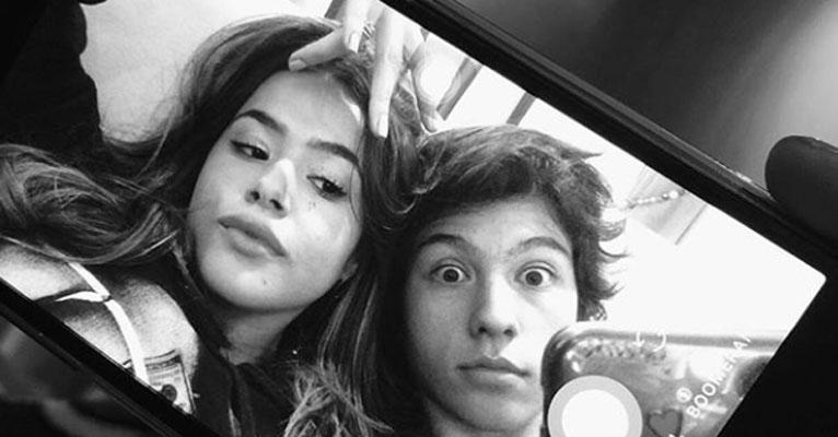Maisa Silva comemora 8 meses de namoro com Nicholas Arashiro com foto fofa