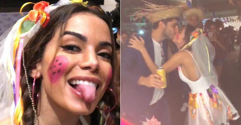Quadrilha, famosos e até casamento: veja tudo que rolou no Arraiá da Anitta!