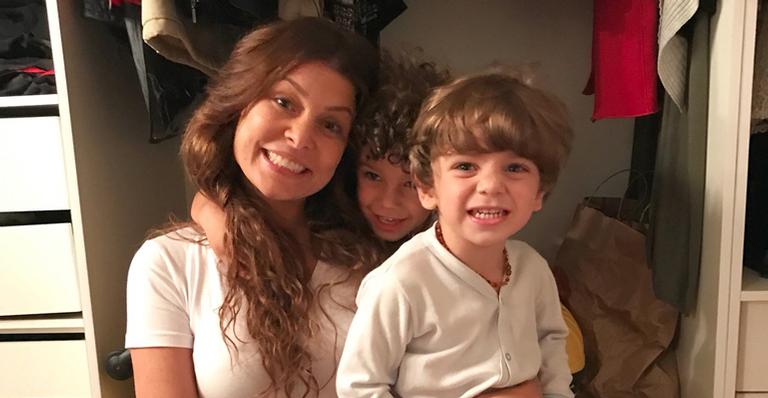 Bárbara Borges toma susto com o caçula, Theo: ”Acordei chorando”
