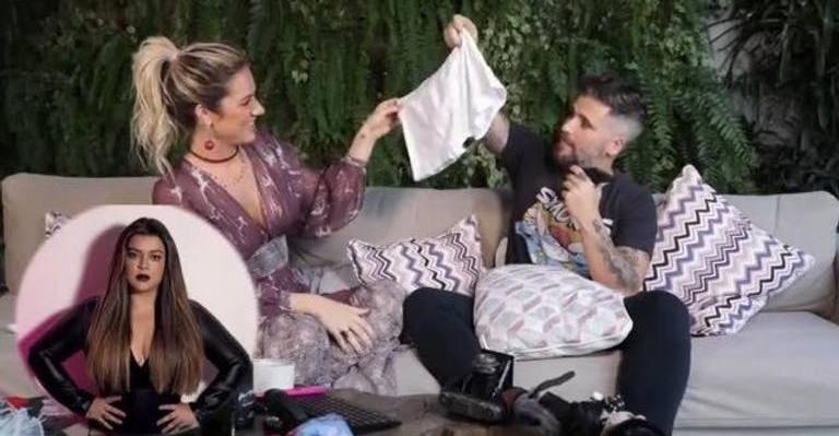 Preta Gil cai em pegadinha de Bruno Gagliasso e Gio Ewbank: ”Quero ser cantor”
