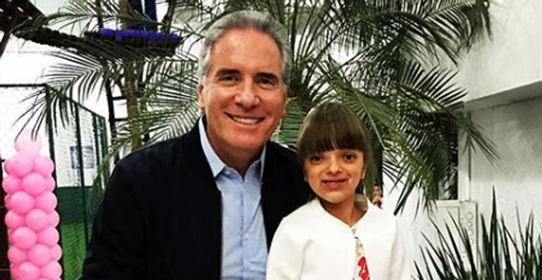 Roberto Justus parabeniza a filha Rafaella pelos 9 anos: ”Minha alegria”
