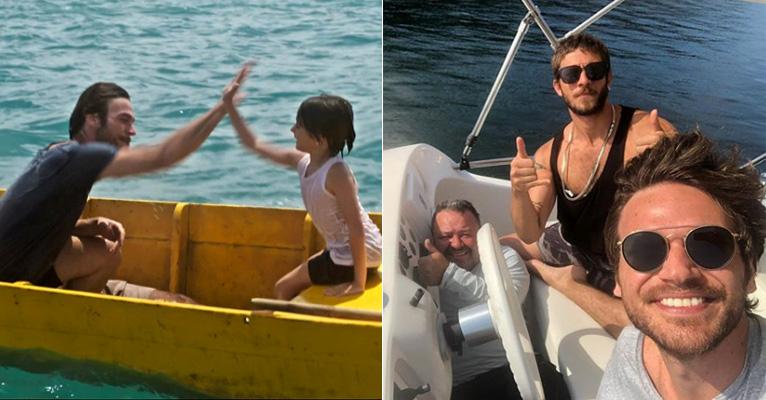 Emilio Dantas e Chay Suede ‘’regravam’’ cena polêmica de ‘’Segundo Sol’’