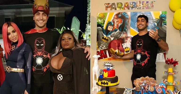 Thiago Magalhães, marido de Anitta, comemora aniversário com festão à fantasia