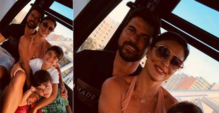 Juliana Paes conta como é fazer foto em família: ‘Difícil’