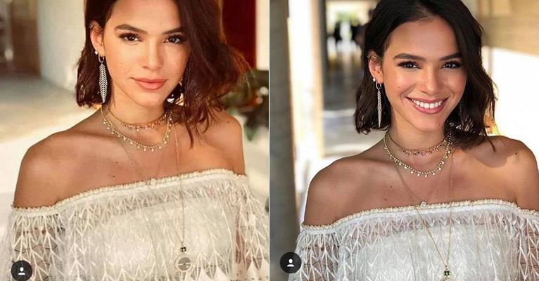 Mix de colares: Bruna Marquezine aposta na tendência hippie chic de acessórios