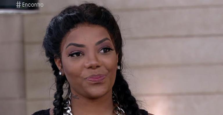 Ludmilla revela momento inusitado nos bastidores do ‘Domingão do Faustão’: ”Que constrangimento”