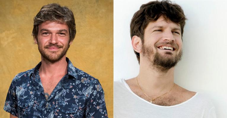 Saulo Fernandes e Emilio Dantas posam juntos e semelhança entre os dois chama a atenção: ”Gêmeos”