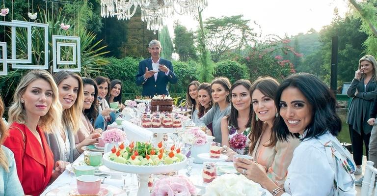 Um chá da tarde especial com time de influencers