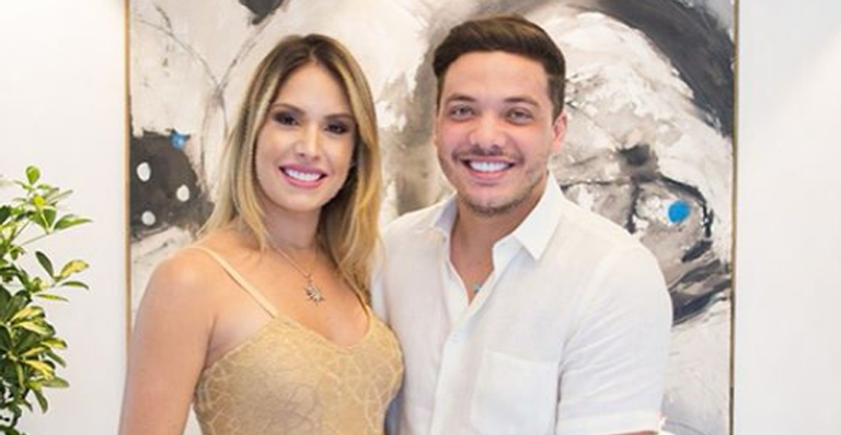 Wesley Safadão comemora bodas de algodão com Thyane Dantas: ”Casamento blindado”
