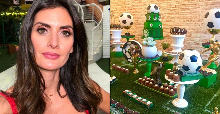 Isabella Fiorentino organiza festão para comemorar o aniversário dos trigêmeos