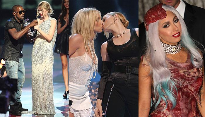 Relembre as maiores gafes e os momentos mais polêmicos do ‘VMA’ na MTV
