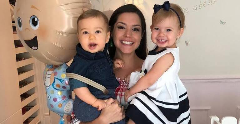 Thais Fersoza revela lembrancinha exuberante da festa da filha, Melinda