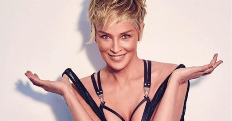 Sharon Stone mostra beleza natural e deixa fãs orgulhosos: ”Vida real, amei isso”