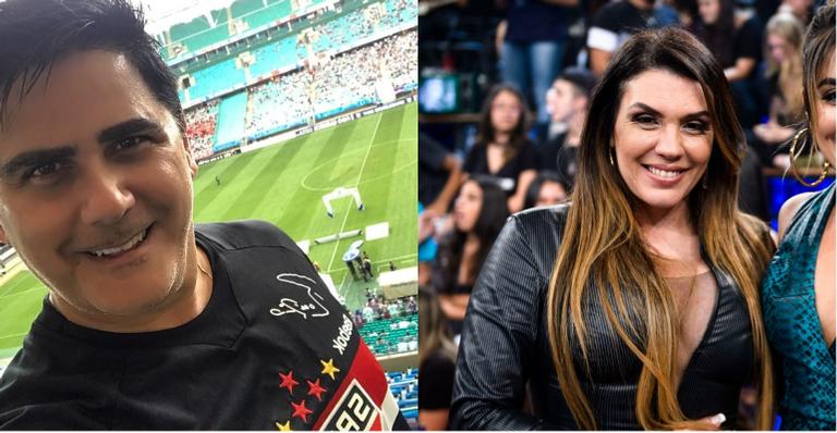 César Filho tem reencontro emocionante com Simony e refaz foto de sua infância