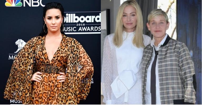 Ellen DeGeneres teria convidado Demi Lovato para morar com ela após reabilitação