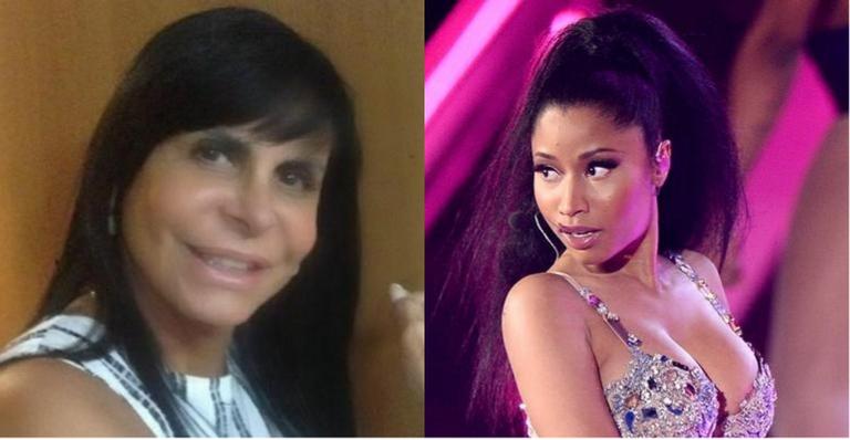 Gretchen cria suspense na web após ser homenageada em nova música de Nicki Minaj