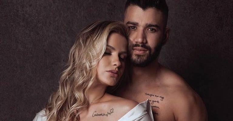 Andressa Suita exibe semelhança incrível entre Gusttavo Lima e o filho, Samuel