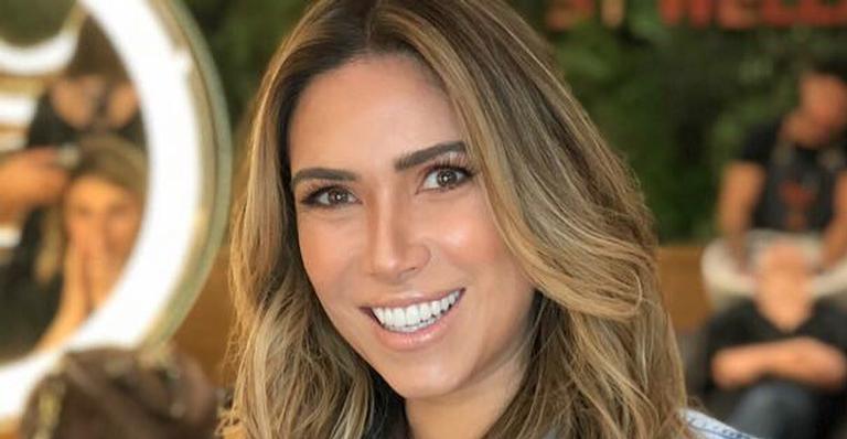 Em clique raro, Patricia Abravanel exibe rostinho da filha de 7 meses, Jane
