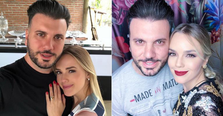 Thaeme Mariôto faz declaração apaixonada para o marido, Fabio Elias: “Meu companheiro de vida”