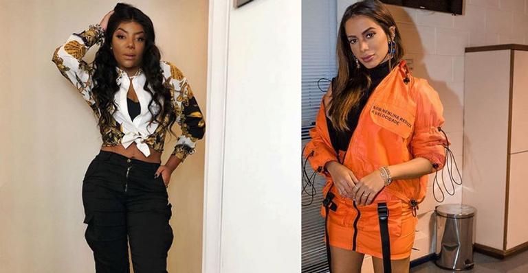 Fãs de Anitta atacam Ludmilla e poderosa sai em defesa da colega: ”Cada um tem sua história”