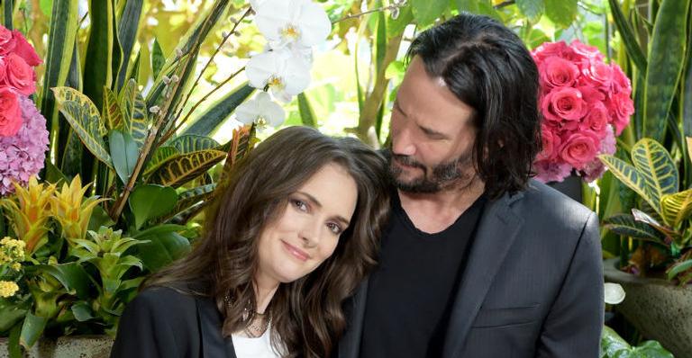 Winona Ryder e Keanu Reeves são casados há 26 anos, mas não tinham percebido
