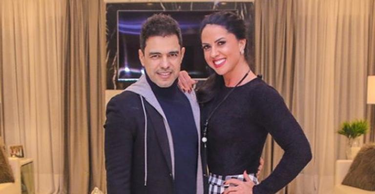 Graciele Lacerda canta em show e surpreende Zezé Di Camargo: ”Tudo pelo sorriso dele”