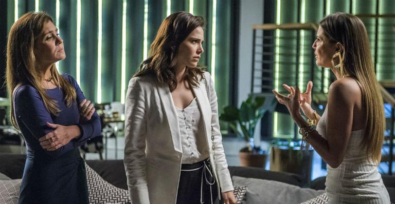 Segundo Sol: Laureta e Karola propõem a Rosa mentir sobre a paternidade do filho