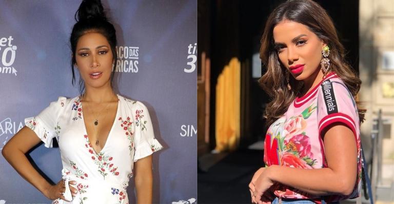 Após rumores de briga, Anitta e Simaria aparecem juntinhas em clique da amiga Mayra Cardi