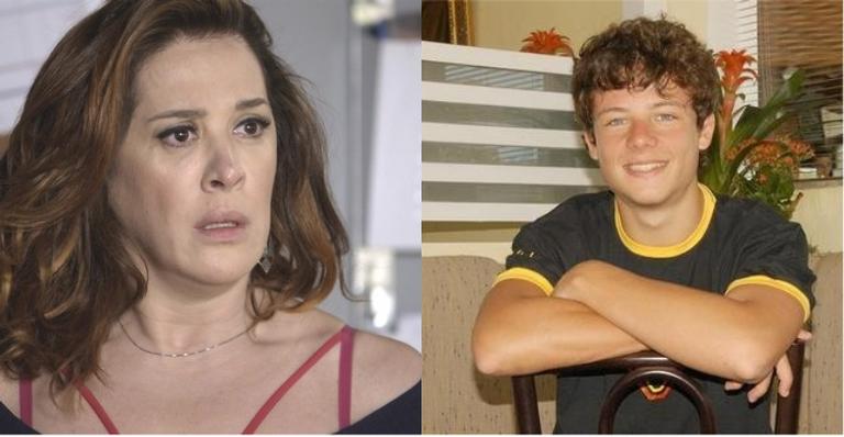 Filho de Claudia Raia em Belíssima, Vitor Morosini, cai do 5° andar de hotel